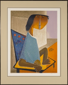 Angel Botello, Nino Sentado