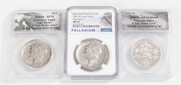 American 1 oz. Palladium Eagles