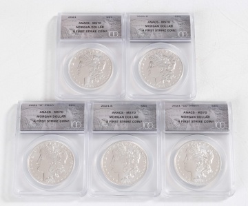 First Strike Morgan Silver Dollars