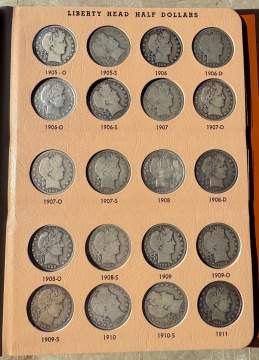 Liberty Head (Barber) Silver Half Dollars