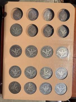 Liberty Head (Barber) Silver Half Dollars
