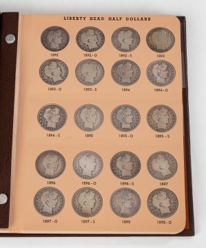 Liberty Head (Barber) Silver Half Dollars