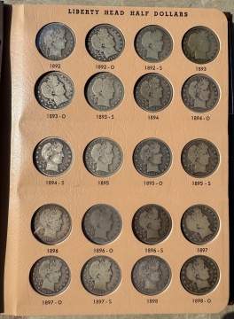 Liberty Head (Barber) Silver Half Dollars