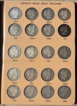 Liberty Head (Barber) Silver Half Dollars