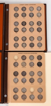 Liberty Head & Liberty Standing Silver Quarters