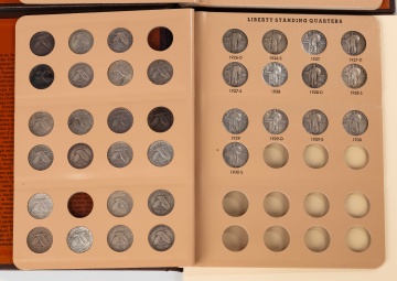 Liberty Head & Liberty Standing Silver Quarters
