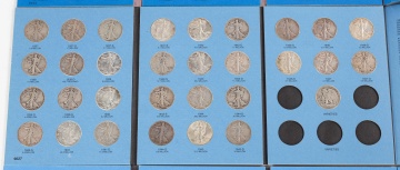 Franklin Silver, Liberty Walking Half Dollars, Washington Silver Quarters, & Roosevelt Silver Dimes