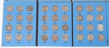 Franklin Silver, Liberty Walking Half Dollars, Washington Silver Quarters, & Roosevelt Silver Dimes
