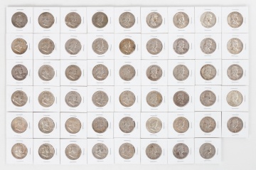 Franklin Silver Half Dollars
