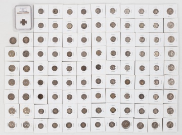 Barber, Standing Liberty, Washington Silver Quarters & Mercury, Barber Silver Dimes