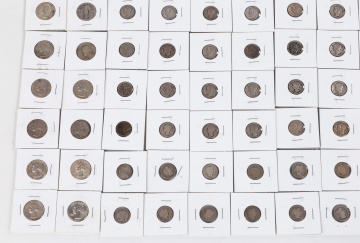 Barber, Standing Liberty, Washington Silver Quarters & Mercury, Barber Silver Dimes