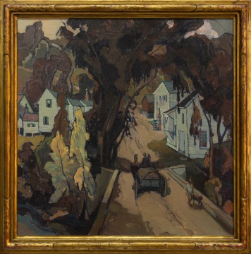 Alexander Oscar Levy (American, 1881-1947) Porterville, New York