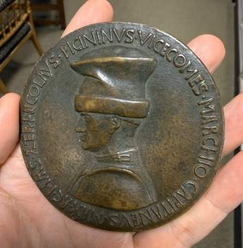 15th Century Italian Bronze Medallion