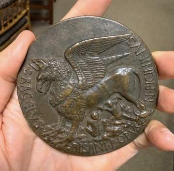 15th Century Italian Bronze Medallion