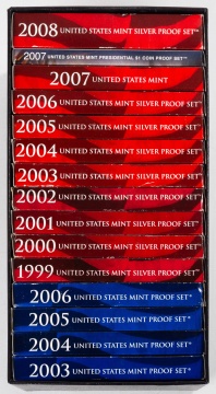 United States Mint Silver Proof Sets, Mint Proof Sets, & Presidential $1 Coin Proof Set