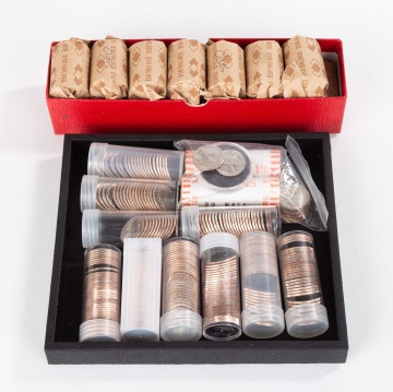 Washington Clad Quarters & Kennedy Clad Half Dollars