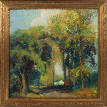 Alexander Oscar Levy (American, 1881-1947) "On King's Highway"