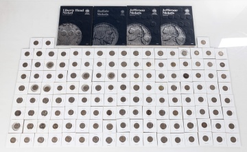Liberty Head (Barber), Buffalo, & Jefferson Silver Nickels