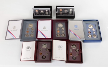 US Mint Prestige Coin Sets, Premier Silver Proof Sets, & Eisenhower Proof Dollar