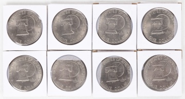 1776-1976 Eisenhower Liberty Bell Moon $1 Silver Coins