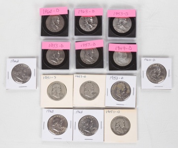 Franklin Half Dollar (1948-1963) Silver Coins