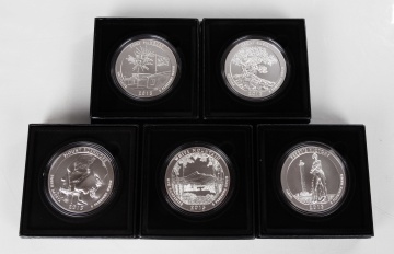 2013 America the Beautiful 5 oz. Silver Coins