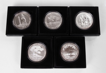 2013 America the Beautiful 5 oz. Silver Coins