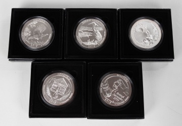 2015 America the Beautiful 5 oz. Silver Coins