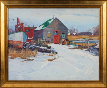 George A. Renouard (American, 1884-1954) Winter, 1944
