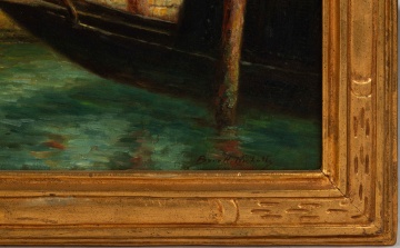 Burr H. Nicholls (American, 1848-1915) Venice Canal Scene