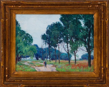 George A. Renouard (American, 1884-1954) "Threatening Rain"