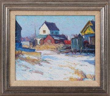 George A. Renouard (American, 1884-1954) "Winter Afternoon"