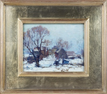 George A. Renouard (American, 1884-1954) Winter Scene