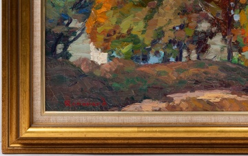 George A. Renouard (American, 1885-1954) Autumn Landscape