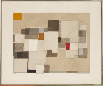 Norio Azuma (Japanese, 1928-2004) "Image No. 3"