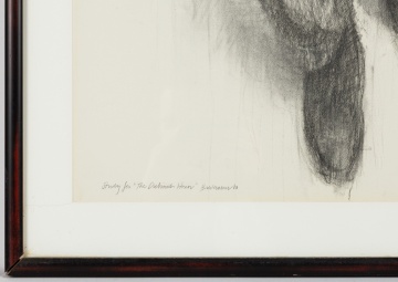 Harvey Breverman (American, 1934-2024) "Study for 'The Dubious Honor'"