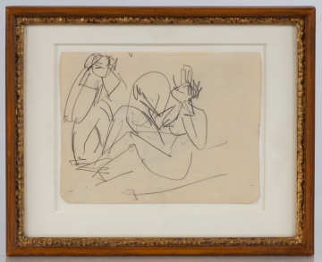 Ernst Ludwig Kirchner (German, 1880-1938) Drawing