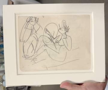 Ernst Ludwig Kirchner (German, 1880-1938) Drawing