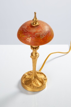 Boudoir Lamp, Attributed to Louis Majorelle & Daum Nancy