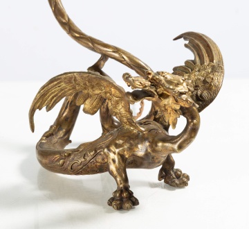 Bronze Dragon Desk Lamp