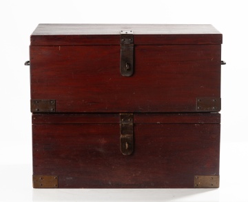Pair of Roycroft Goodie Boxes