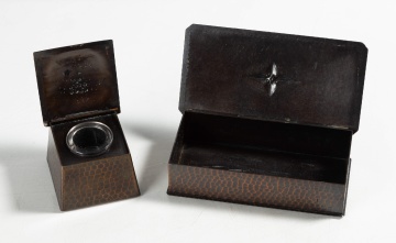Roycroft Inkstand & Desk Box