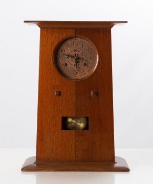 L. & J.G. Stickley Mantel Clock, model 85