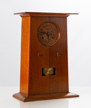 L. & J.G. Stickley Mantel Clock, model 85