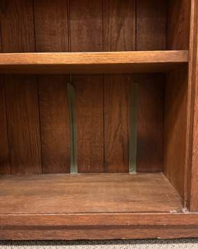 Gustav Stickley, A Twelve-Light Two-Door Oak Bookcase, Model No. 717