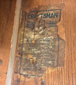 Gustav Stickley, A Slat-Back Oak Bed, Model No. 923