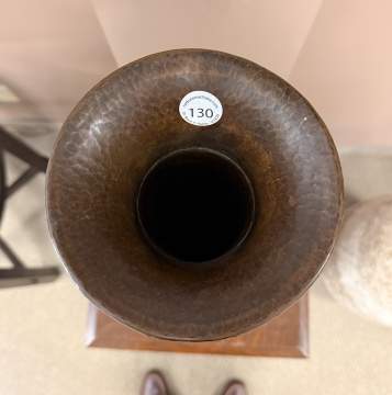 Victor Toothaker for Roycroft Hand-Hammered Copper 'American Beauty' Vase