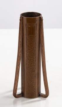 Karl Kipp for Tookay Shop Buttressed Three-Handled Vase