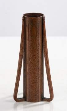 Karl Kipp for Tookay Shop Buttressed Three-Handled Vase