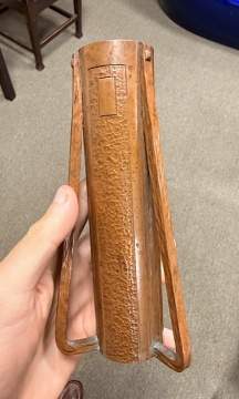 Karl Kipp for Tookay Shop Buttressed Three-Handled Vase